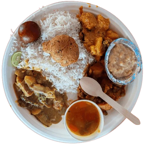 Satvik prasadam thali
